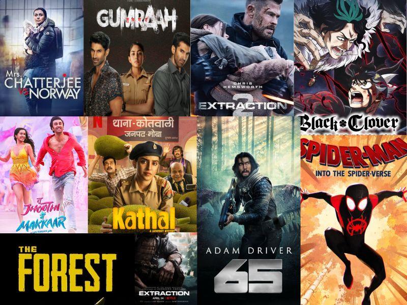 Most watched movies on Netflix