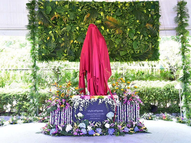 Akkineni Nageswara Rao garu’s statue Set_1