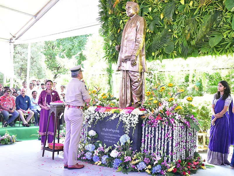 Akkineni Nageswara Rao garu’s statue Set_3