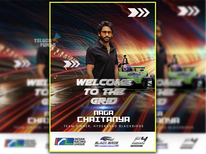 Naga Chaitanya Blackbirds Racing Team