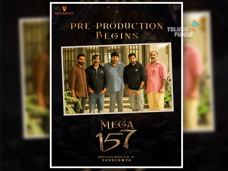 Chiranjeevi's Mega157 Pre-production