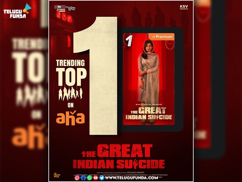 The Great Indian Suicide: 50M Streaming Minutes