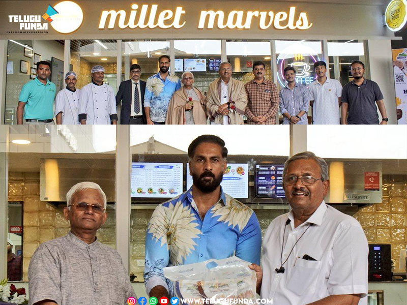 BharatReddy "Millet Marvels Restaurant" at RGI Airport