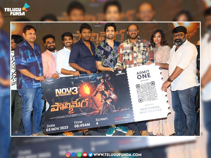 "Ma Oori Polimera-2" Hero Adavi Shesh at the Pre-Release