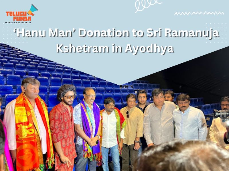 Hanuman Team Donates ₹26641055 to Sri Ramanuja Kshetram in Ayodhya