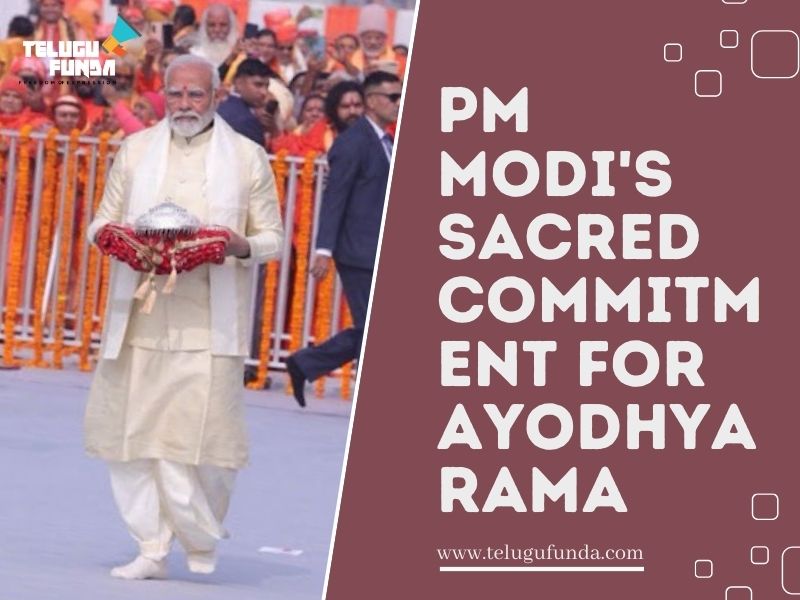 PM Modi's Sacred Commitment of 11 Day Fasting for Ram Temple Consecration