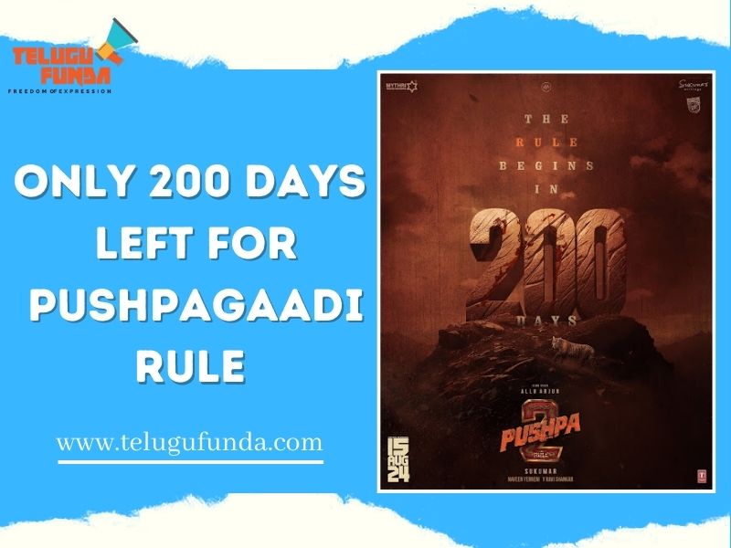 200 Days to Pushpa 2 The Rule Release