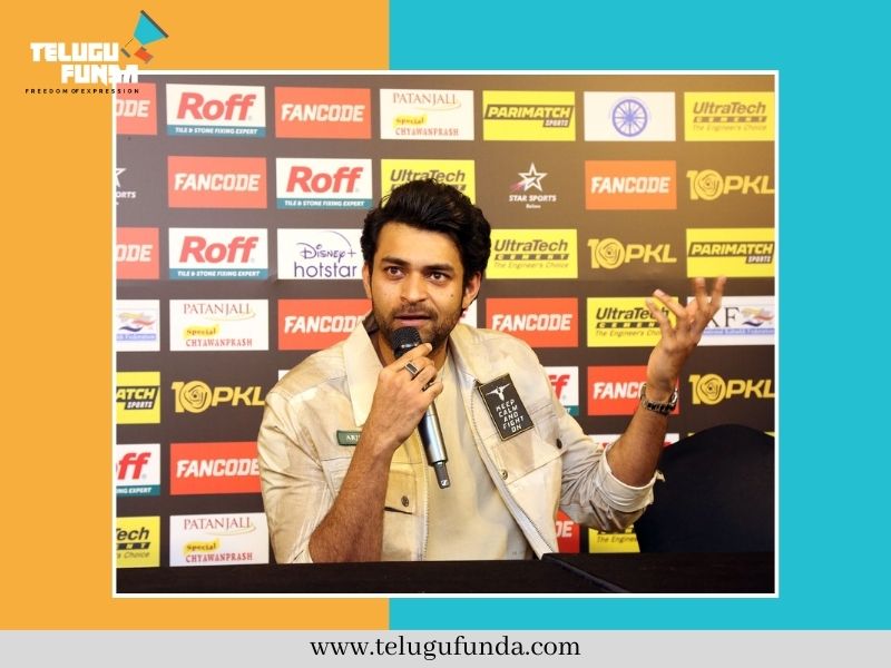 Varun Tej Applauds Pro Kabaddi League For Player Showcase