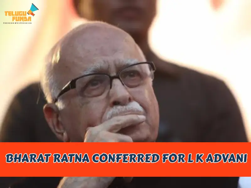 L K Adwani conferred with bharat ratna