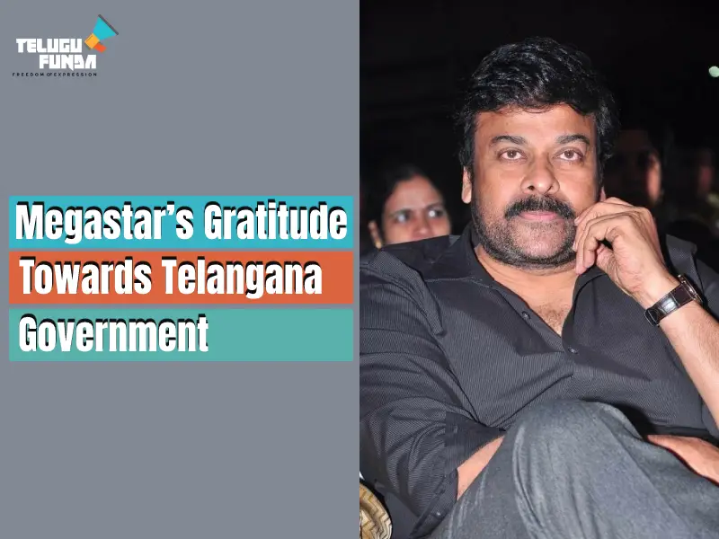 Chiranjeevi Konidela Express Gratitude for Warm Felitcitation by Telangana Government