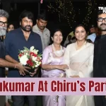 Sukumar At Chiranjeevi Garu at Mega Padma Vibhushan Celebration Event