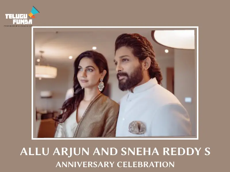 Allu Arjun's Heartfelt Anniversary Wishes to His Best Half