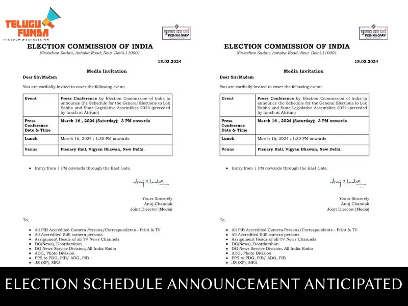 CEC Press Meet Tomorrow