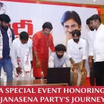 Celebrating Jana Sena 11thFormation Day