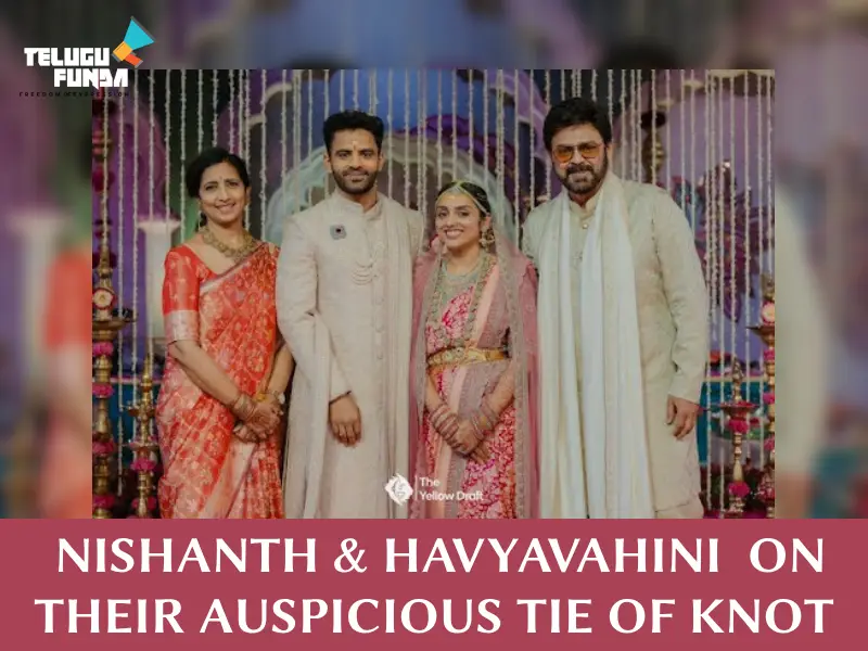 Hearty Congratulations to the Dearest Couple Nishanth & HavyaVahini