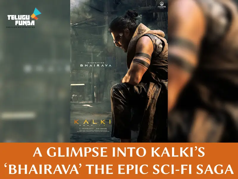 Prabhas as 'BHAIRAVA' in Kalki 2898 AD