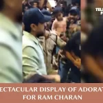 Ram Charan Receives Glorious Welcome from Fans at Vizag Airport