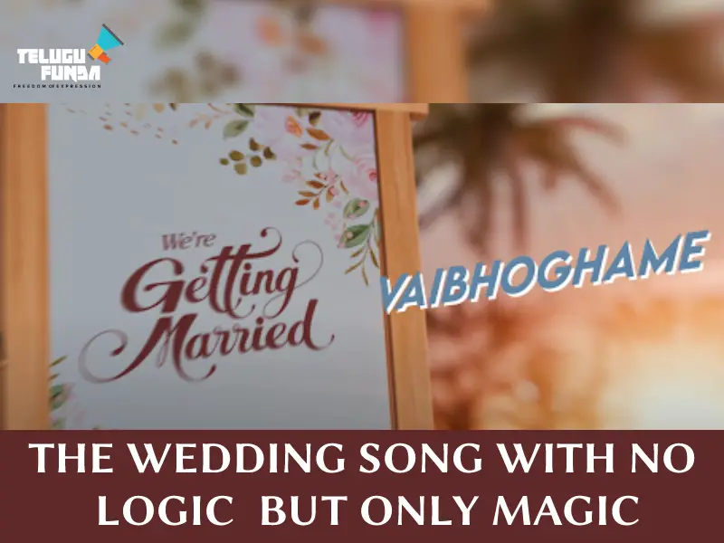 The Wedding Song Magical Melody from 'Om Bheem Bush’