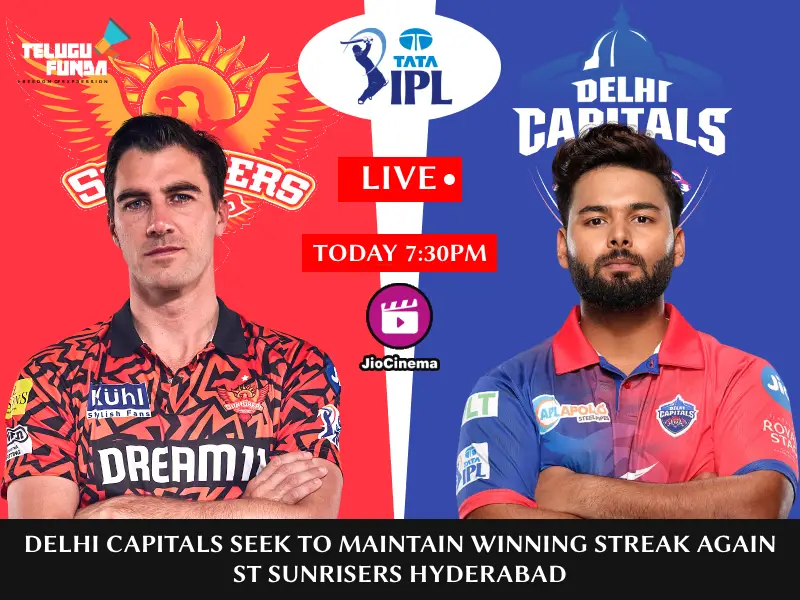 TATA IPL: Match 35: DC To Take On SRH