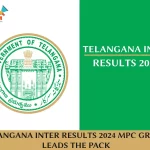 Telangana Inter Results 2024 Released