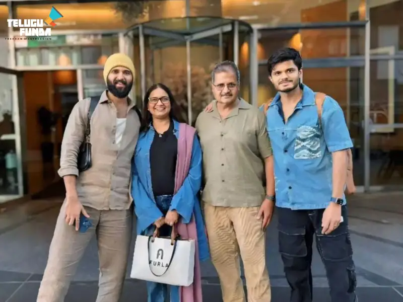 Huge Response to Vijay Deverakonda's America Tour with family