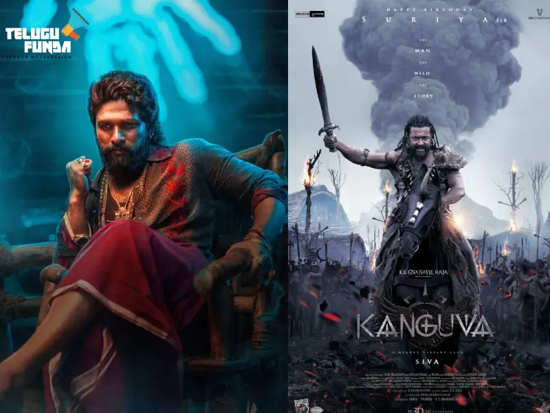 Kanguva Movie, Pushpa 2 Latest Updates, Tollywood News, Upcoming Releases, Movie Controversy, New Movie talks, Upcoming Movie Updates